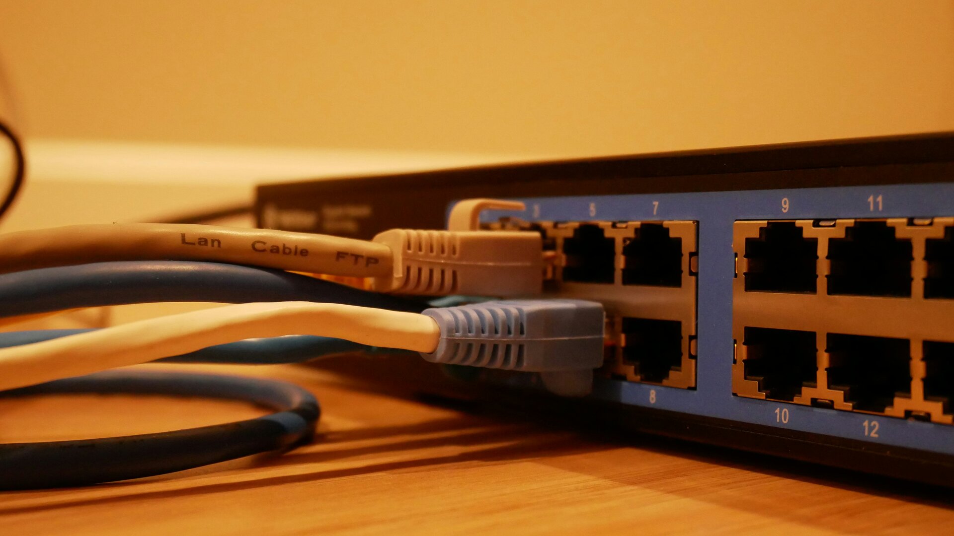 Nettverkssvitsj som brukes i IT-oppsett